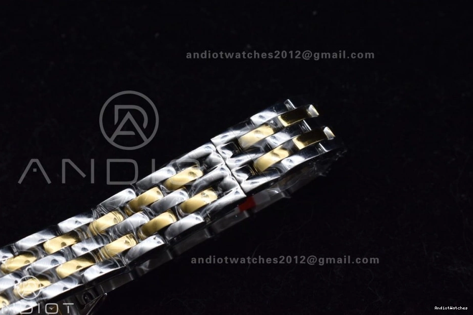 Ronda on Dial 1002 SS YG SS Quartz BVF Best Panthère UrbanChic YG 1:1 Bracelet White Edition 22mm 0314